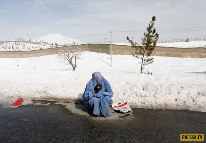 Афганистан зимой, повседневная жизнь людей (20 фото)