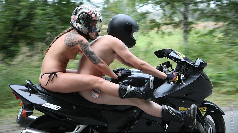 Порно В Лесу На Мотоцикле