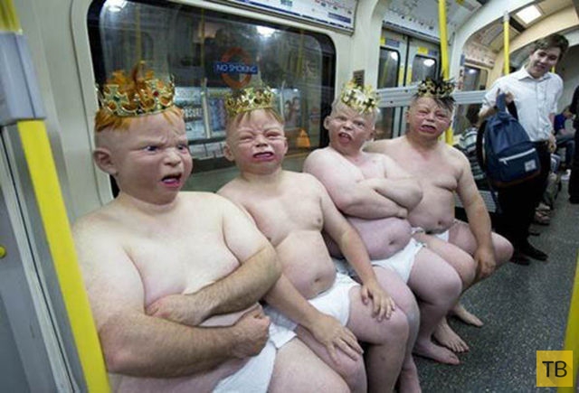 Необычные люди в метро (27 фото)