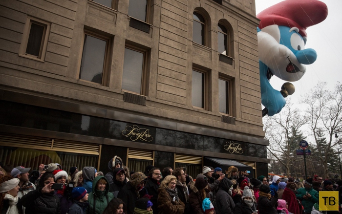 Парад Macy’s ко Дню благодарения в Нью-Йорке (20 фото)