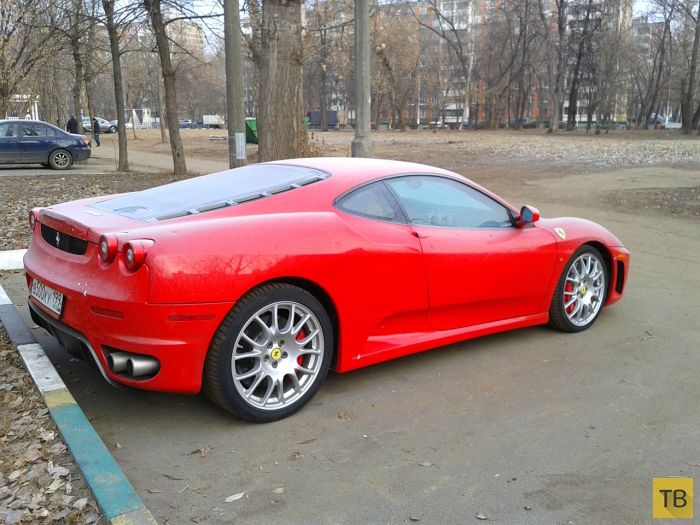 Забытый суперкар Ferrari в Москве (15 фото)