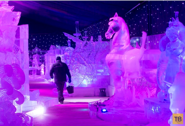 Ледовый фестиваль «Мечты Диснея» в Антверпене (11 фото)