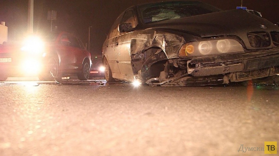 Водитель "BMW" спровоцировал аварию с тремя автомобилями... ДТП на ул. Балковская, г. Одесса