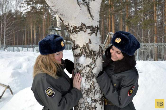 Девушки из российской полиции (41 фото)