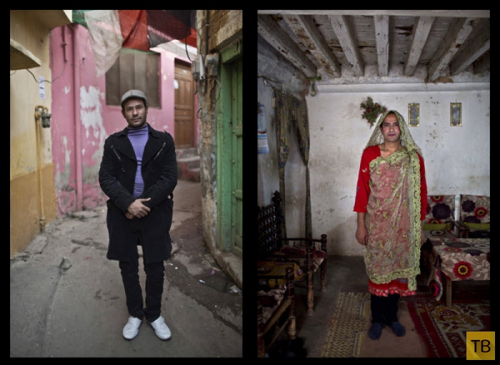 Двойная жизнь пакистанских трансвеститов (10 фото)