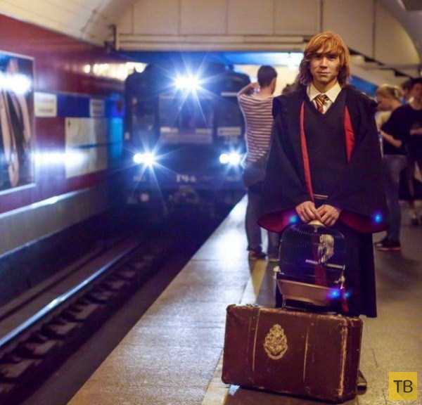 Странные люди в метро (40 фото)