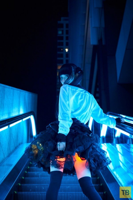 Японская юбка Хикару с подсветкой (13 фото)