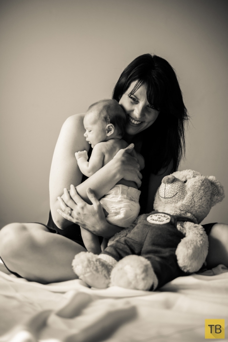Подборка нежных и трогательных фотографий, запечатлевших материнскую любовь (30 фото)