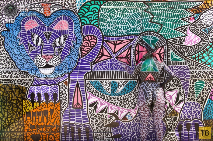 Живые граффити от Трины Мерри из Сан-Франциско (10 фото)