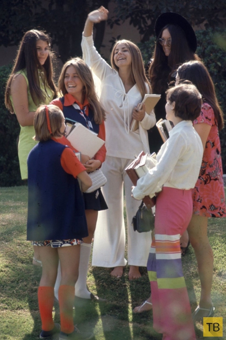 Мода 70-ых в частных школах Америки — ретроспективный обзор (16 фото)