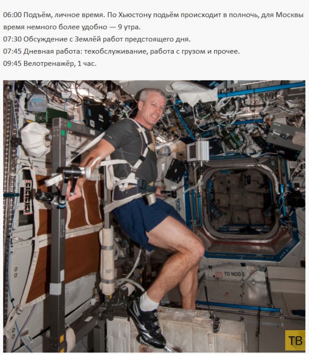 Инженер и инструктор НАСА - Роберт Фрост  рассказал о распорядке дня космонавта на МКС (5 фото)