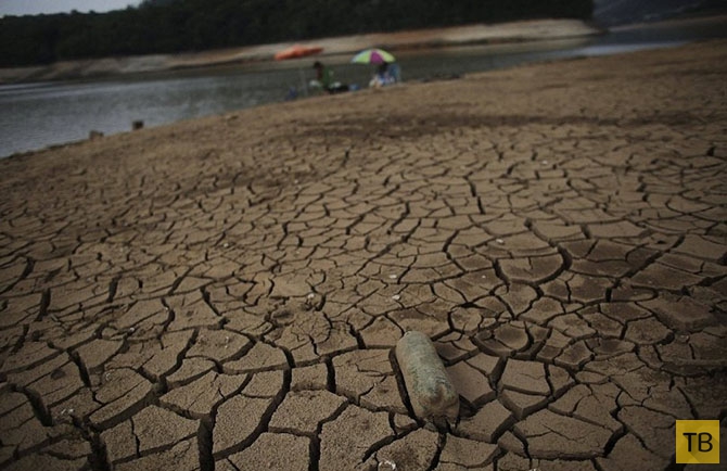 В Бразилии засуха сильнейшая за последние 85 лет (14 фото)
