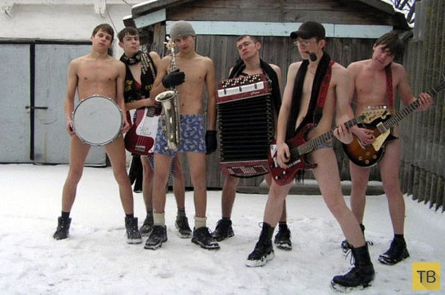 Забавные зимние фотографии из России (44 фото)