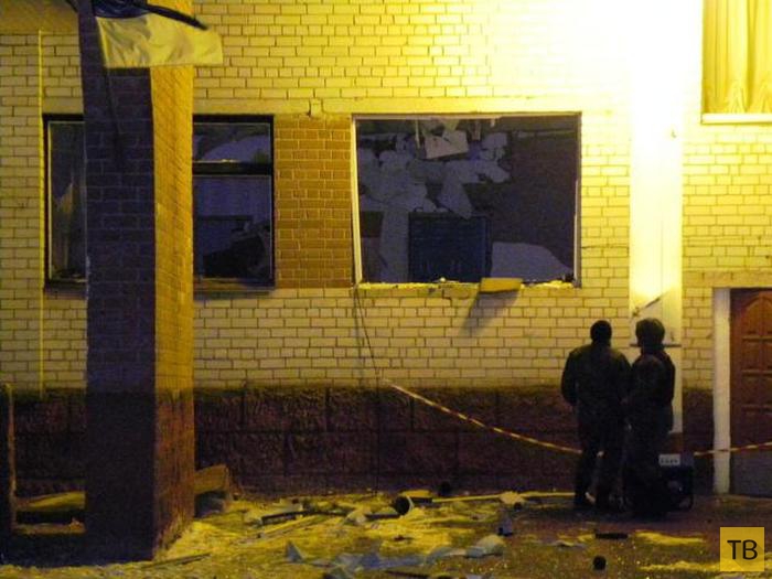 В Черниговской области мужчина принес в школу гранатомет (7 фото)