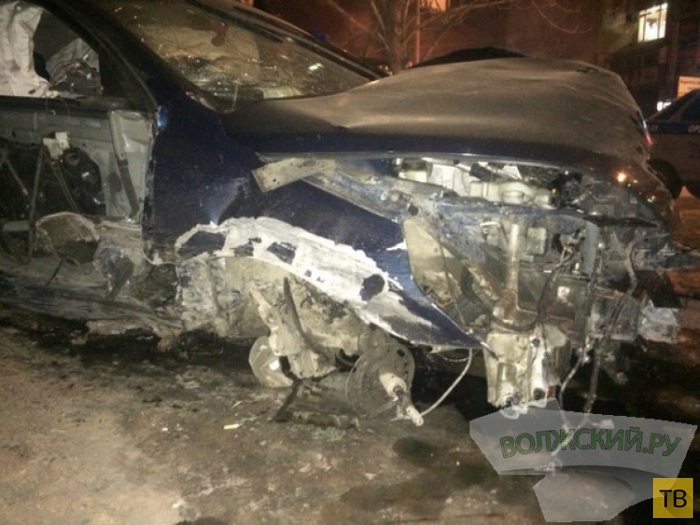 Пьяный автомойщик покатался на чужой машине... ДТП в г. Волжский, Волгоградская область