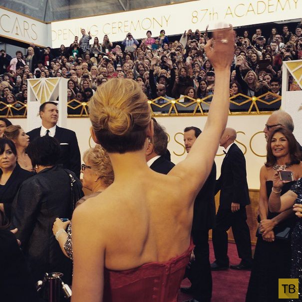 Фотографии с церемонии вручения премии «Оскар-2015», выложенные в Instagram (54 фото)
