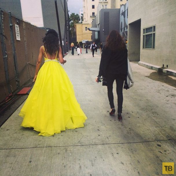 Фотографии с церемонии вручения премии «Оскар-2015», выложенные в Instagram (54 фото)