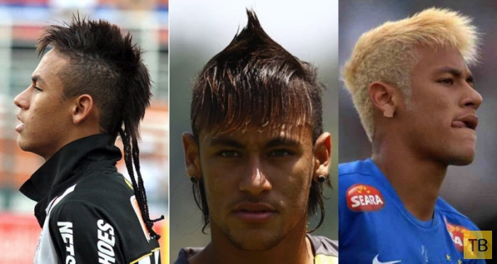 Топ-10: Самые необычные причёски в футболе (11 фото)
