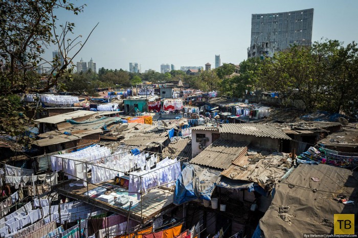Дхоби-Гхат – район прачек в Мумбаи (26 фото)