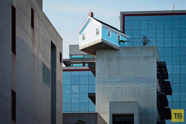 Новая концепция жилого дома - подобие Пизанской башни (7 фото)