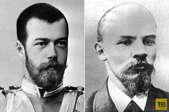 Николай Второй и Ульянов (Ленин) (8 фото)