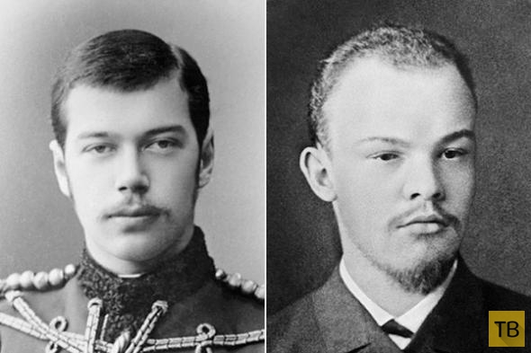 Николай Второй и Ульянов (Ленин) (8 фото)