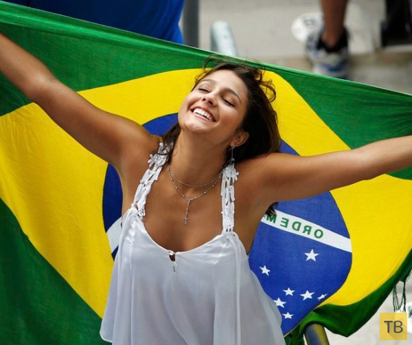 Горячие болельщицы из Бразилии (74 фото)