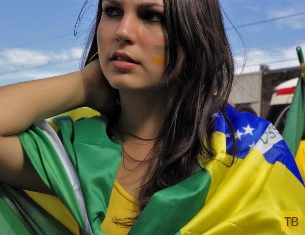 Горячие болельщицы из Бразилии (74 фото)