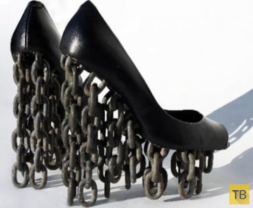 Коллекция невероятной, необычной женской обуви (13 фото)