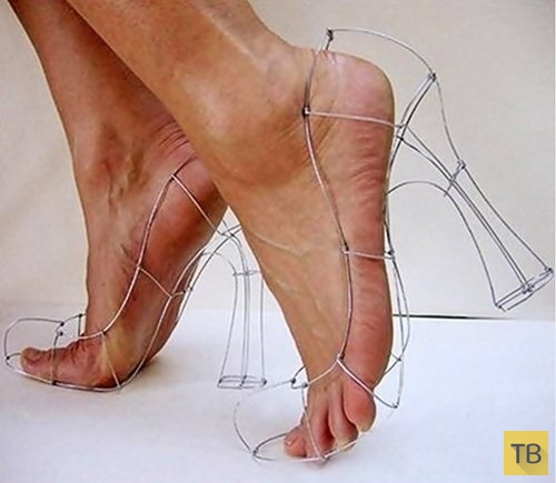 Коллекция невероятной, необычной женской обуви (13 фото)