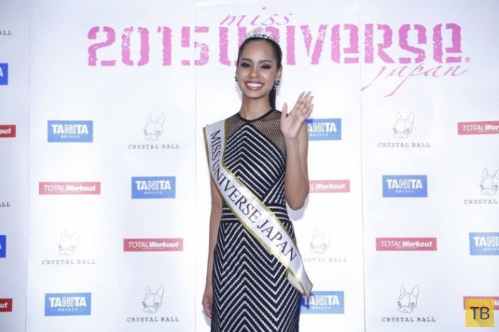 Ариана Миямото - новая «Мисс Япония» с афроамериканскими корнями (13 фото)