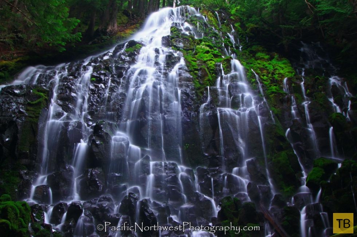 Водопад Рамона в Орегоне - один из самых красивых на Земле (4 фото)