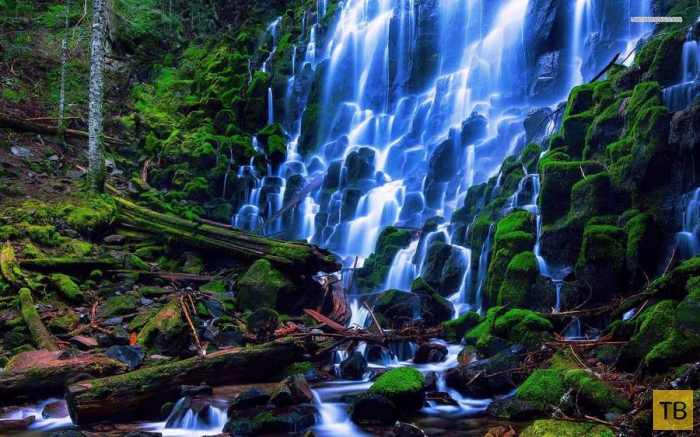 Водопад Рамона в Орегоне - один из самых красивых на Земле (4 фото)