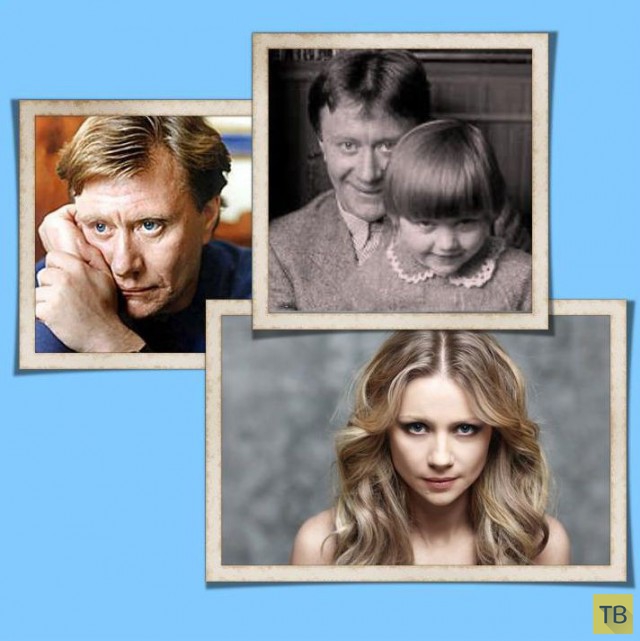 Известные российские актеры и их знаменитые родители (14 фото)