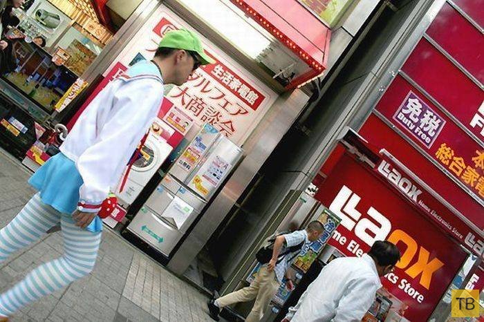 С улиц японских городов - забавные фото (26 фото)