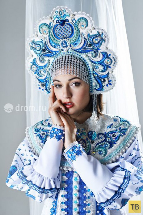 Саша Грей в образе русской царевны из сказки (8 фото)
