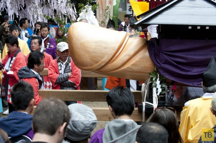 Ежегодный эротический фестиваль в Японии (12 фото)