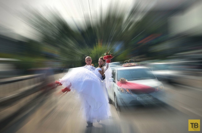 Прикольные фотографии из серии: Как не надо снимать свадьбу (36 фото)