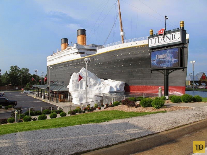 Музей "Титаника" в Брэнсоне (16 фото)