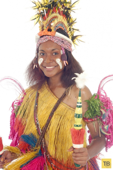 Конкурс красоты в Папуа Новой Гвинее (28 фото)