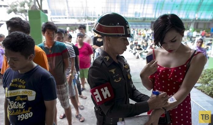 Призывники армии Таиланда (29 фото)