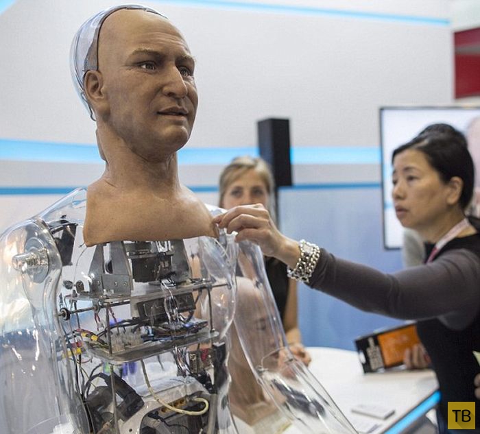 Новый реалистичный робот Хэм на выставке в Гонконге (7 фото)