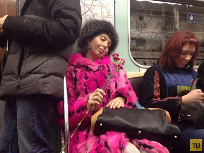 Модники из метро Санкт-Петербурга (29 фото)