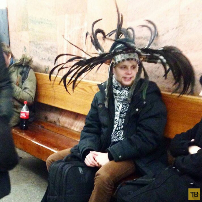 Модники из метро Санкт-Петербурга (29 фото)