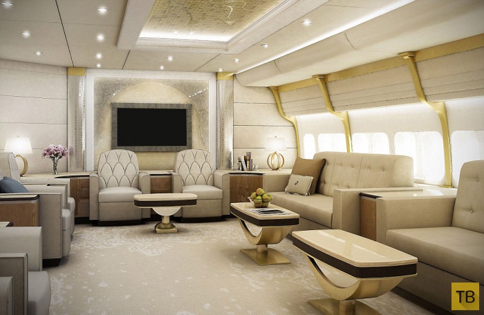 Boeing 747 для миллиардера за $600 миллионов (13 фото)