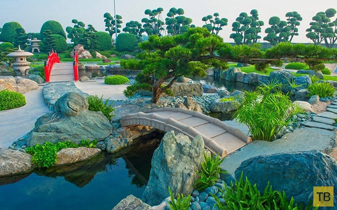 Великолепный японский сад во Вьетнаме (15 фото)