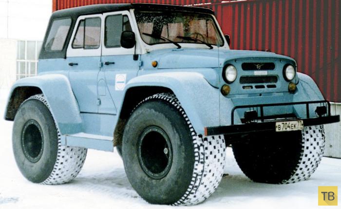 Малосерийные модификации легендарного УАЗ-66 (16 фото)
