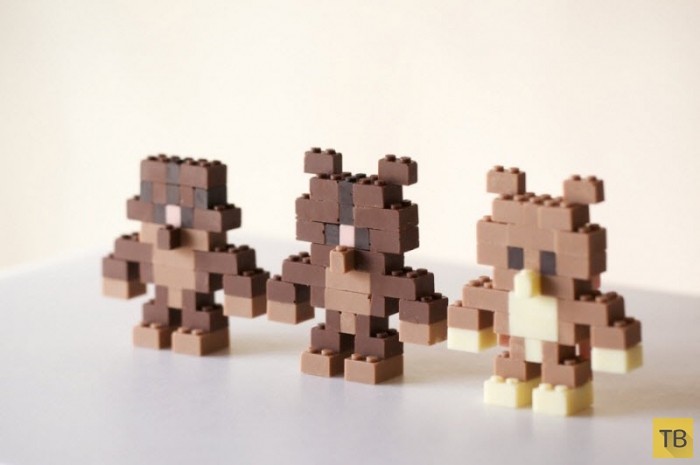Шоколадный Lego (7 фото)