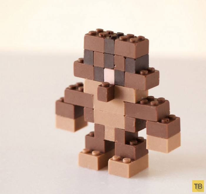 Шоколадный Lego (7 фото)
