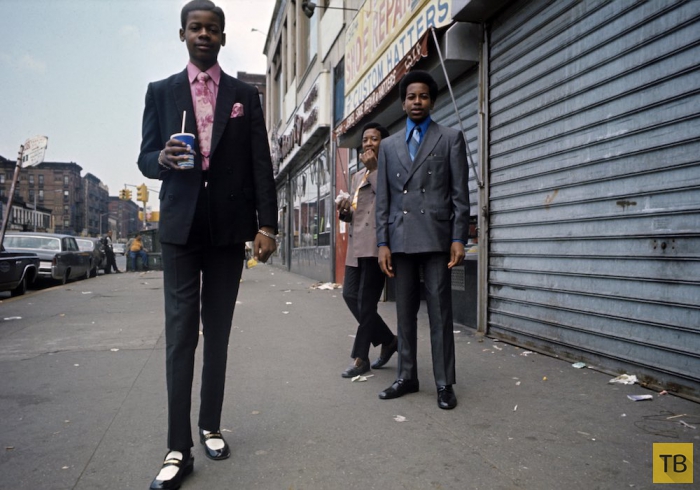 Яркие фото Гарлема 70-х от французского фотографа Джека Гарофало (24 фото)